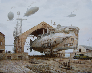 Illustration for article titled The Coolest Airship Pictures You've Ever Seen